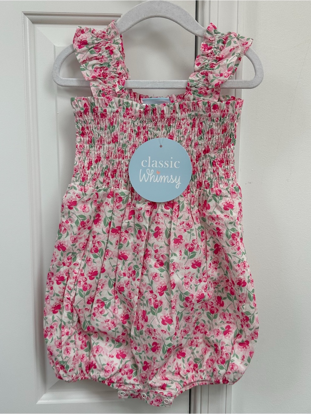 Classic Whimsy floral bubble 2T NWT